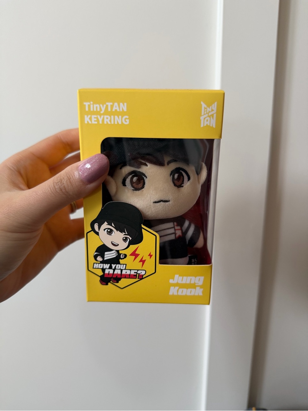 Jung Kook Plush Keyring